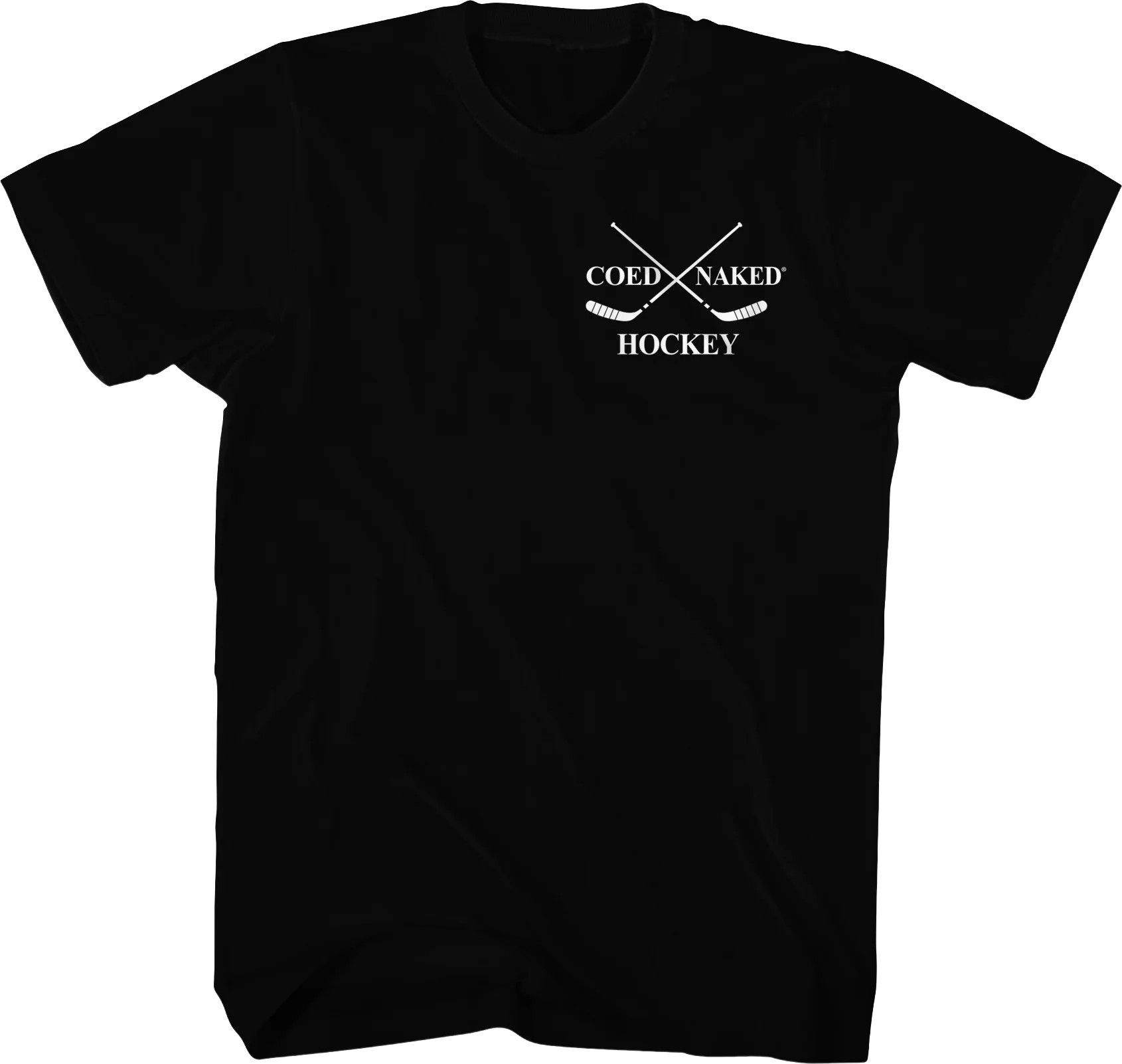 Hockey On The Ice Coed Naked T-Shirt - Image 3