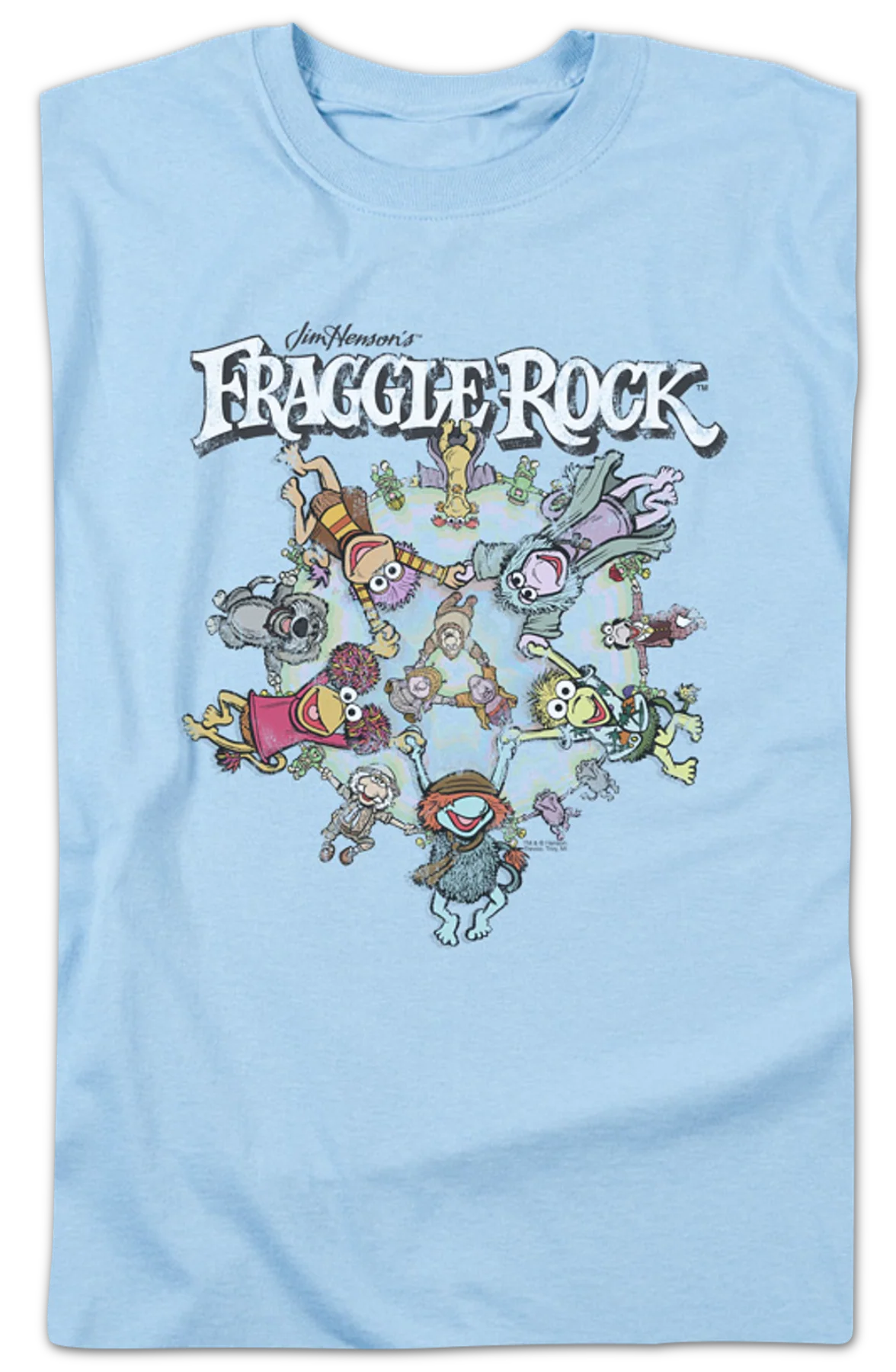 Holding Hands Fraggle Rock T-Shirt - Image 2