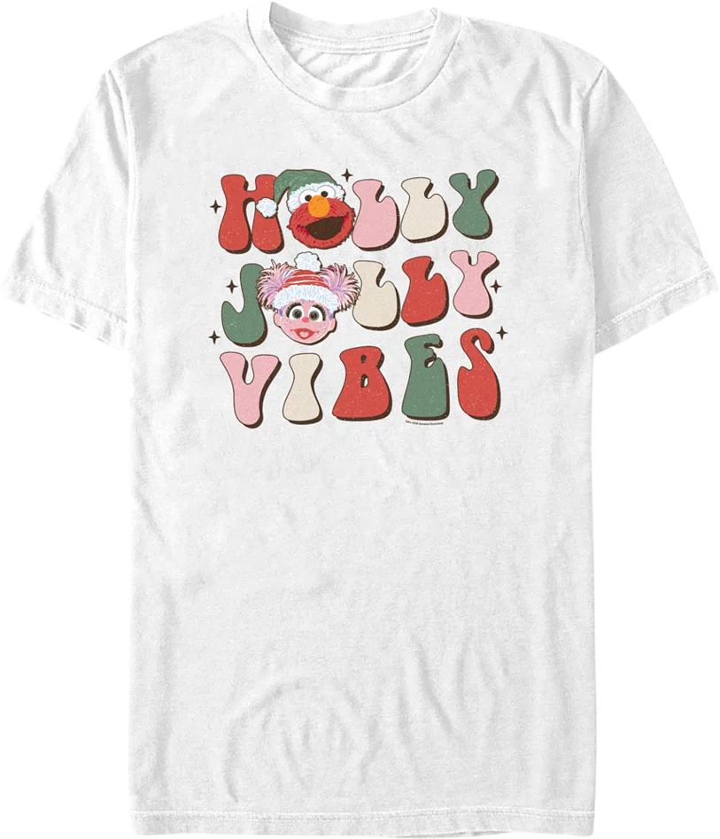 Holly Jolly Vibes Sesame Street T-Shirt