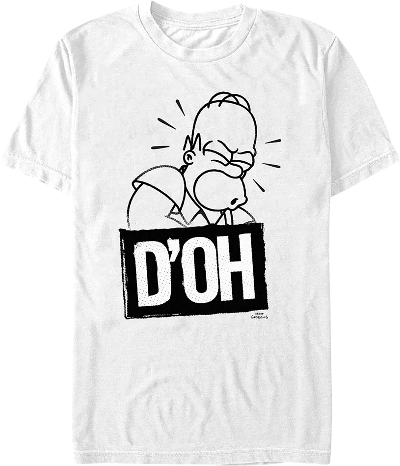 Homer Simpson D'oh Simpsons T-Shirt
