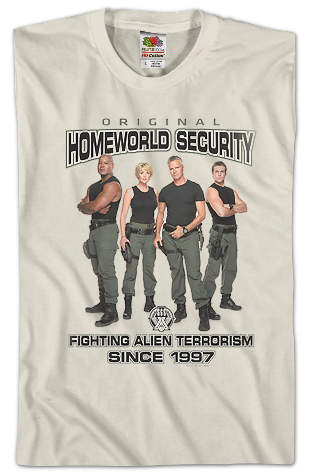 Homeworld Security Stargate SG-1 T-Shirt - Image 2