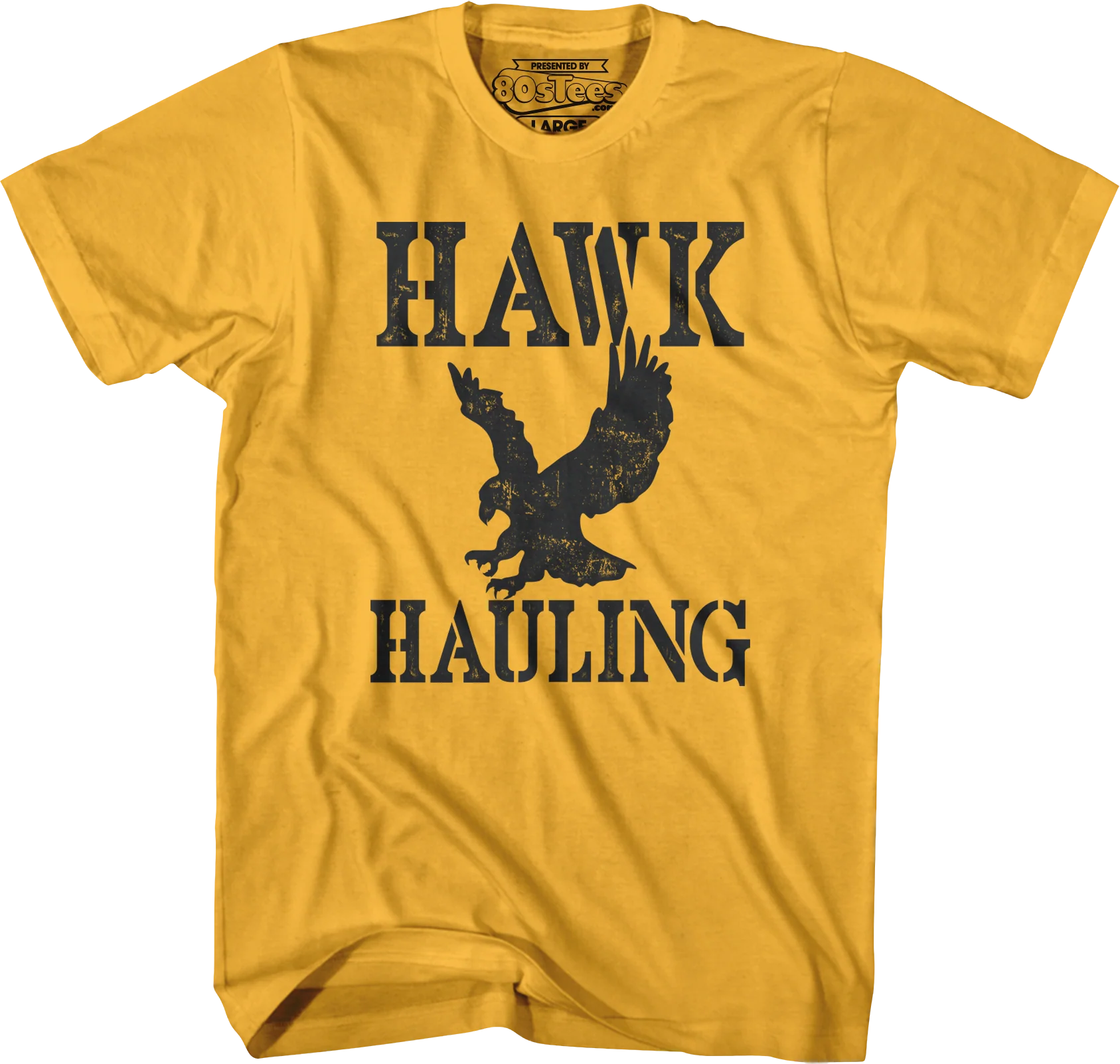 Hood Ornament Hawk Hauling Over The Top T-Shirt