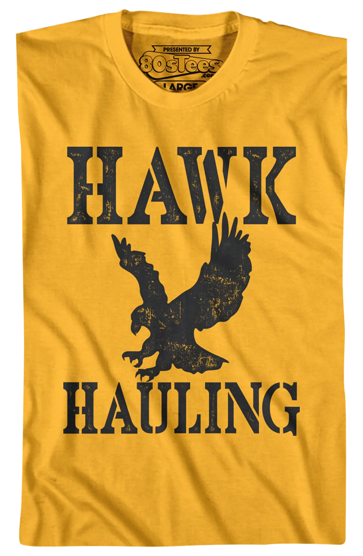 Hood Ornament Hawk Hauling Over The Top T-Shirt - Image 2