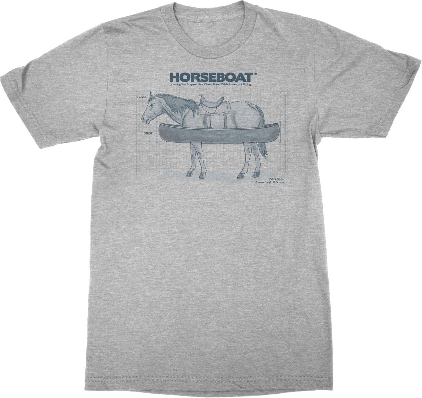 Horseboat The Office T-Shirt