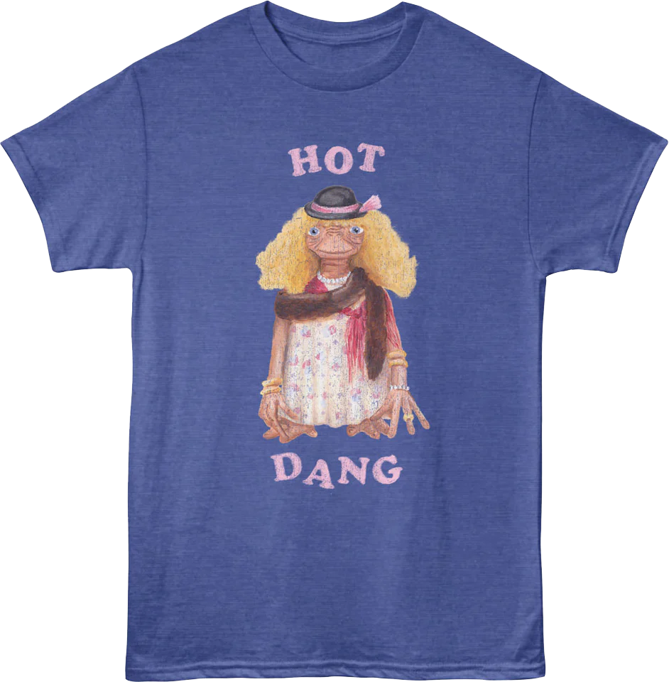 Hot Dang E.T. The Extra-Terrestrial T-Shirt