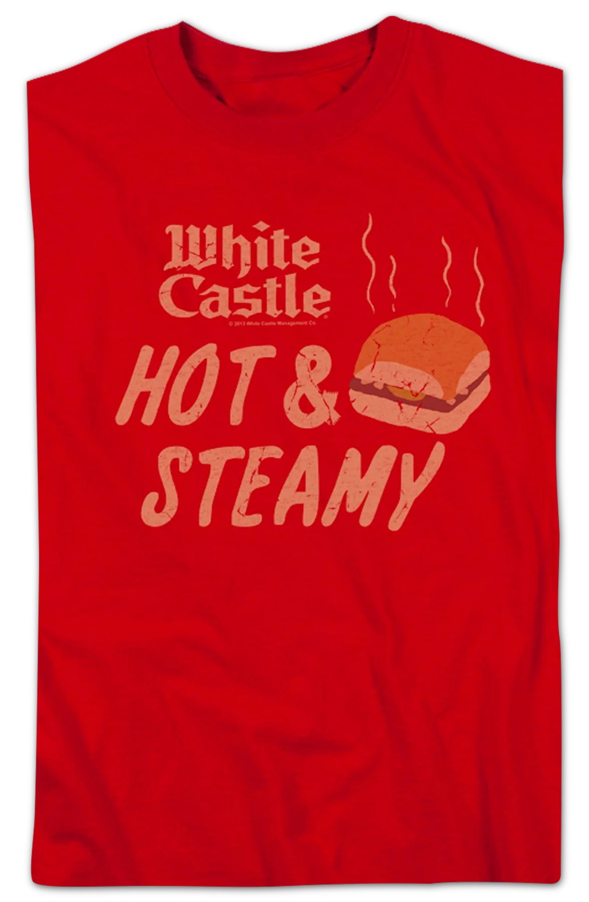 Hot & Steamy White Castle T-Shirt - Image 2