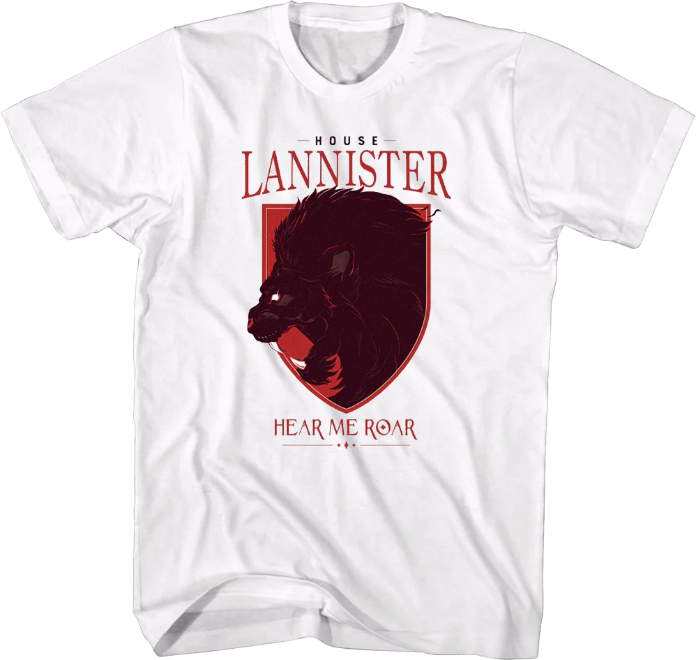House Lannister Game Of Thrones T-Shirt