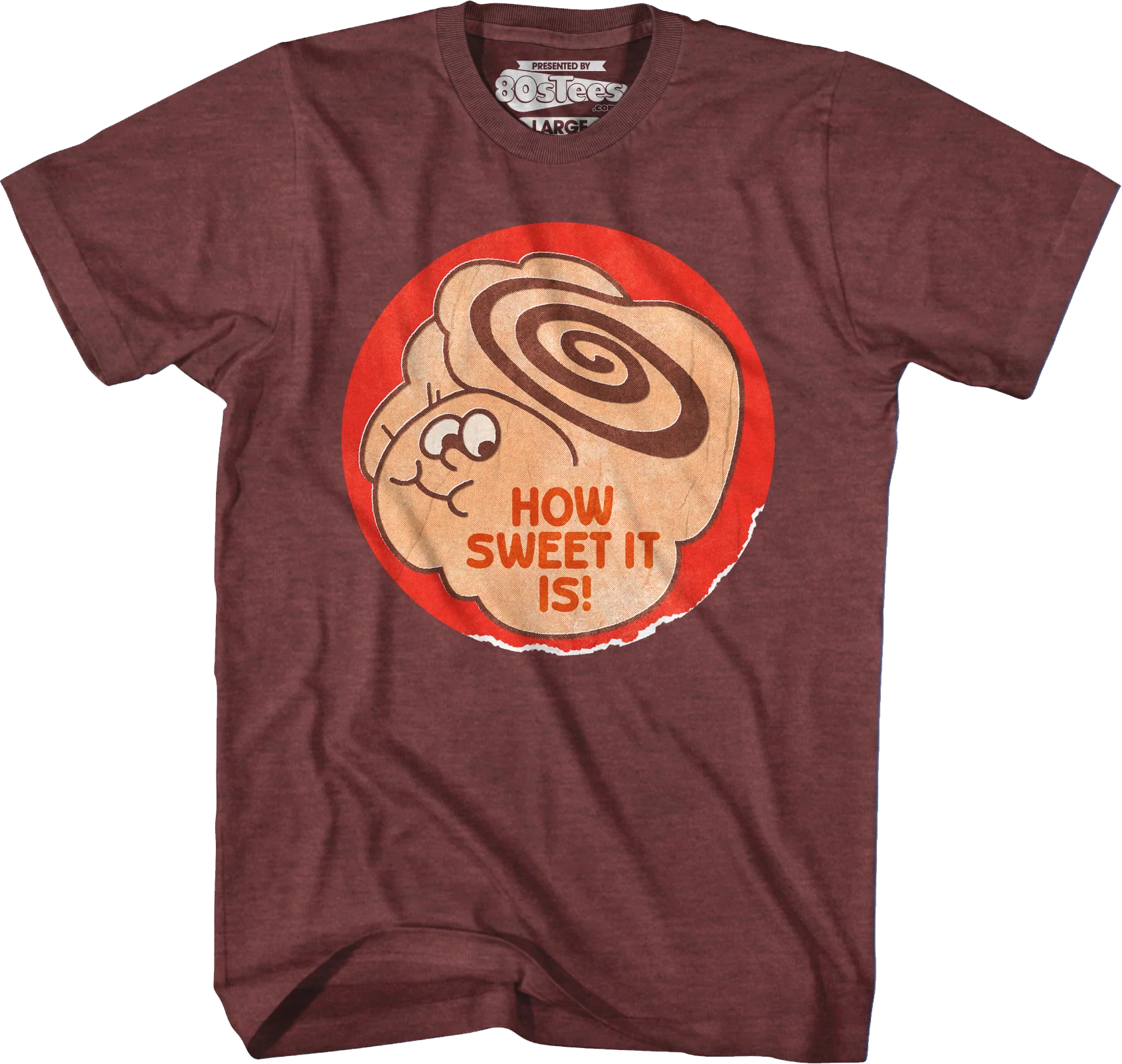 How Sweet It Is Scratch & Sniff Sticker T-Shirt - Image 3