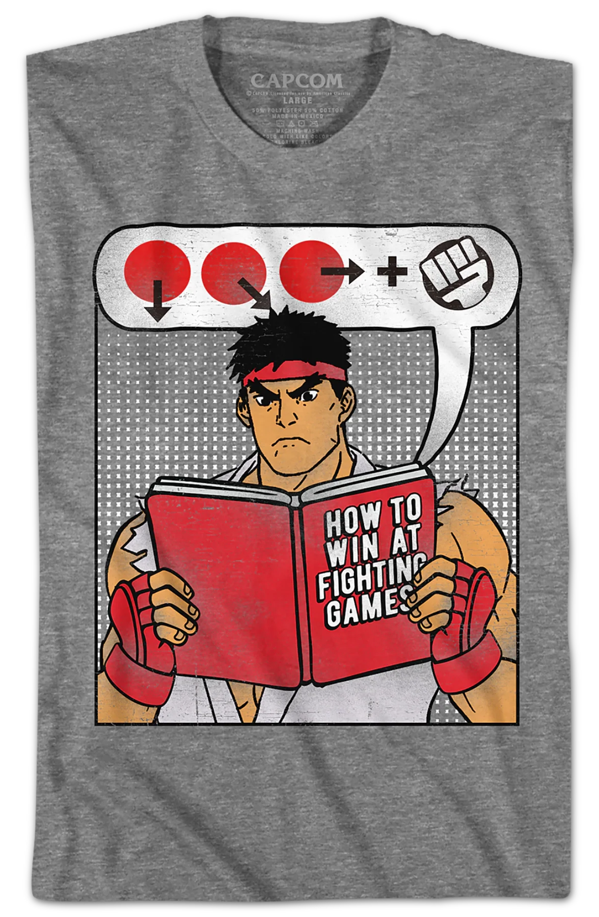 How To Win At Fighting Games Street Fighter T-Shirt - Image 2