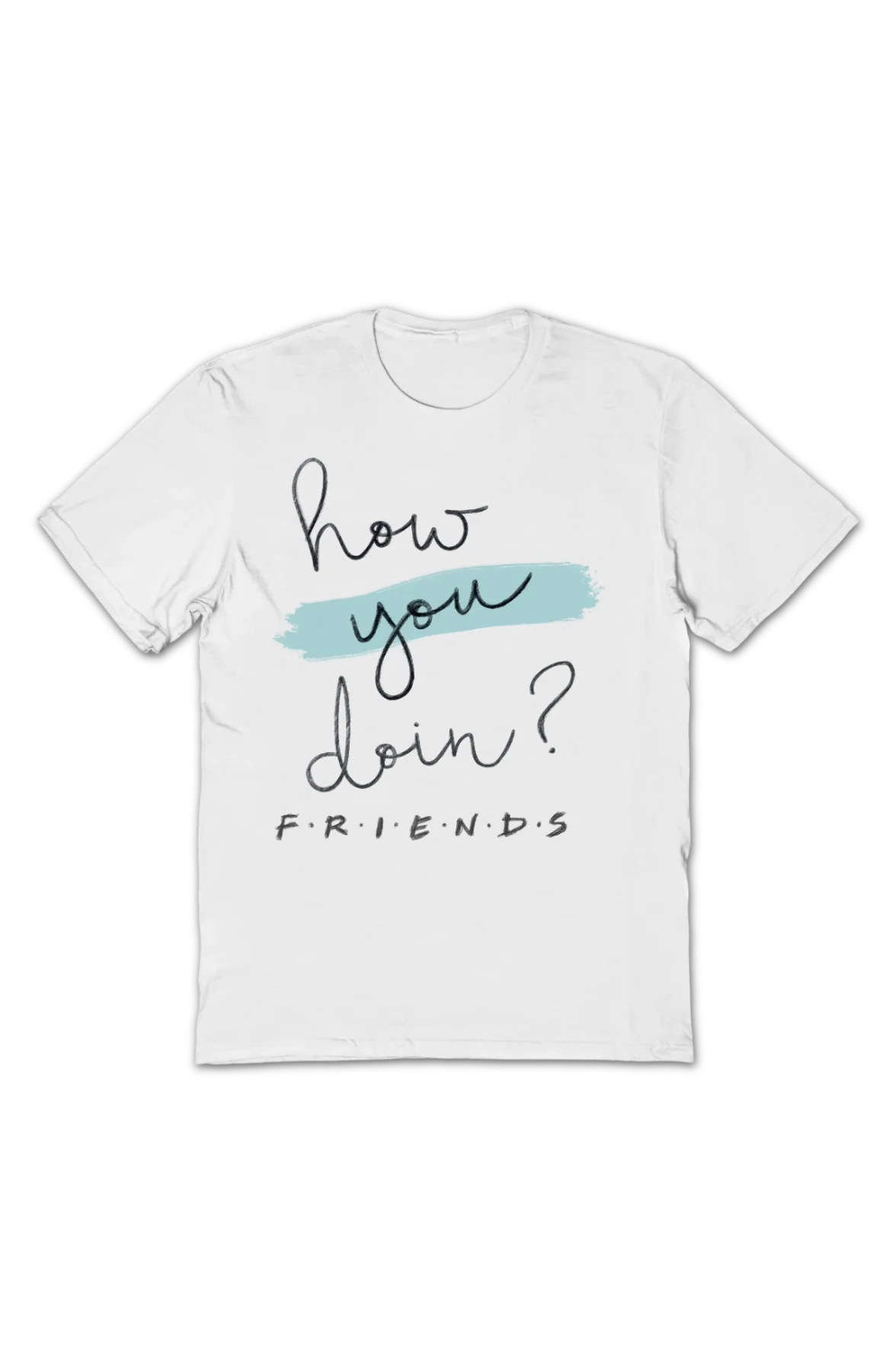 How You Doin Joey Tribbiani Friends T-Shirt - Image 2