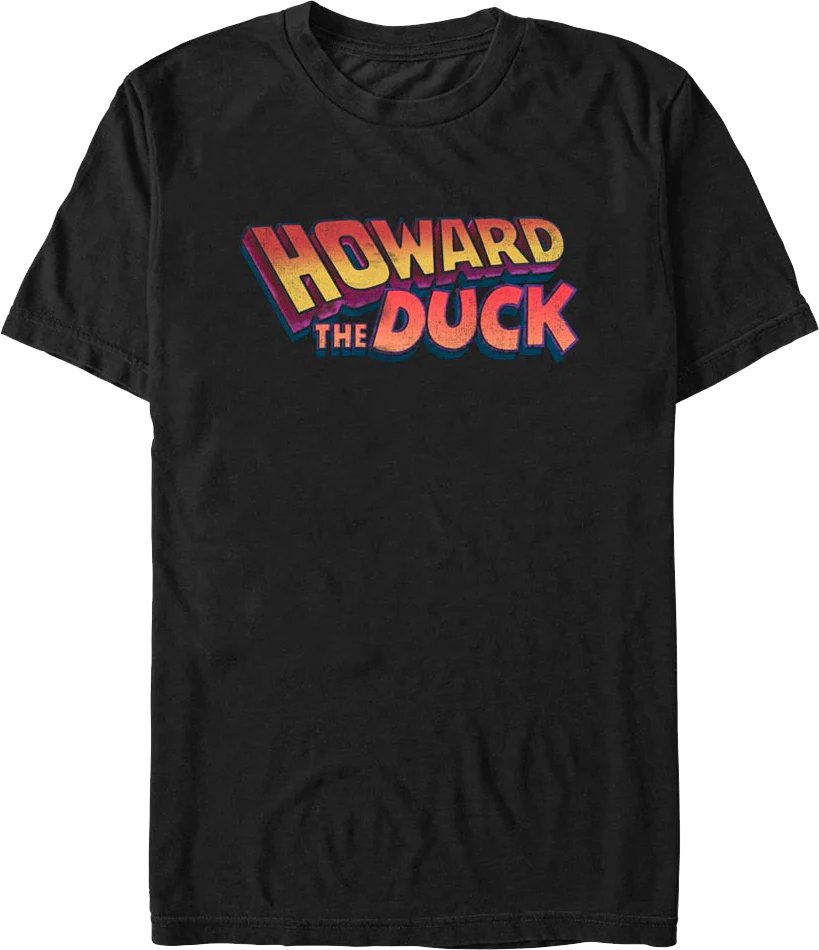 Howard The Duck Logo Marvel Comics T-Shirt