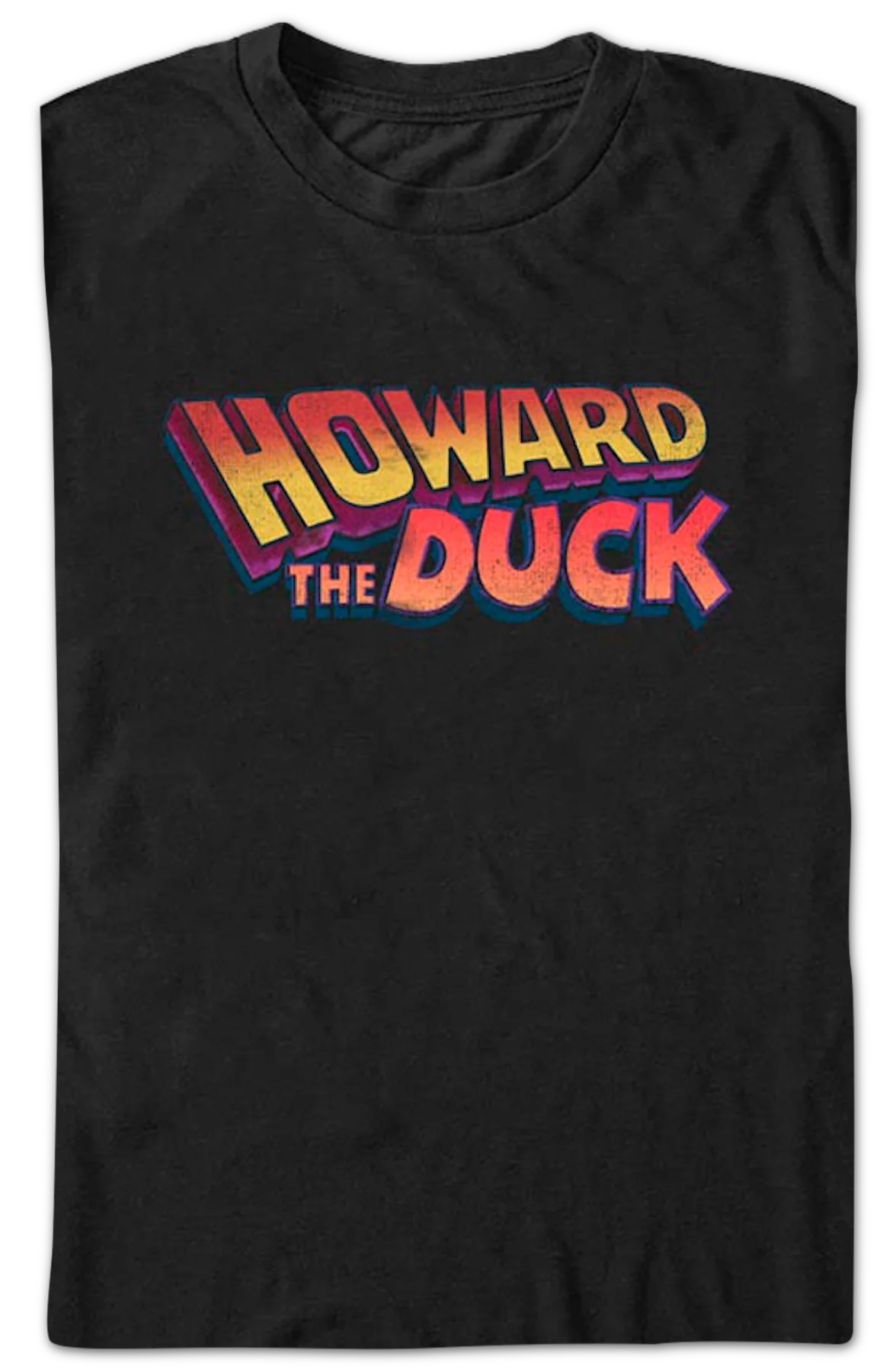 Howard The Duck Logo Marvel Comics T-Shirt - Image 2