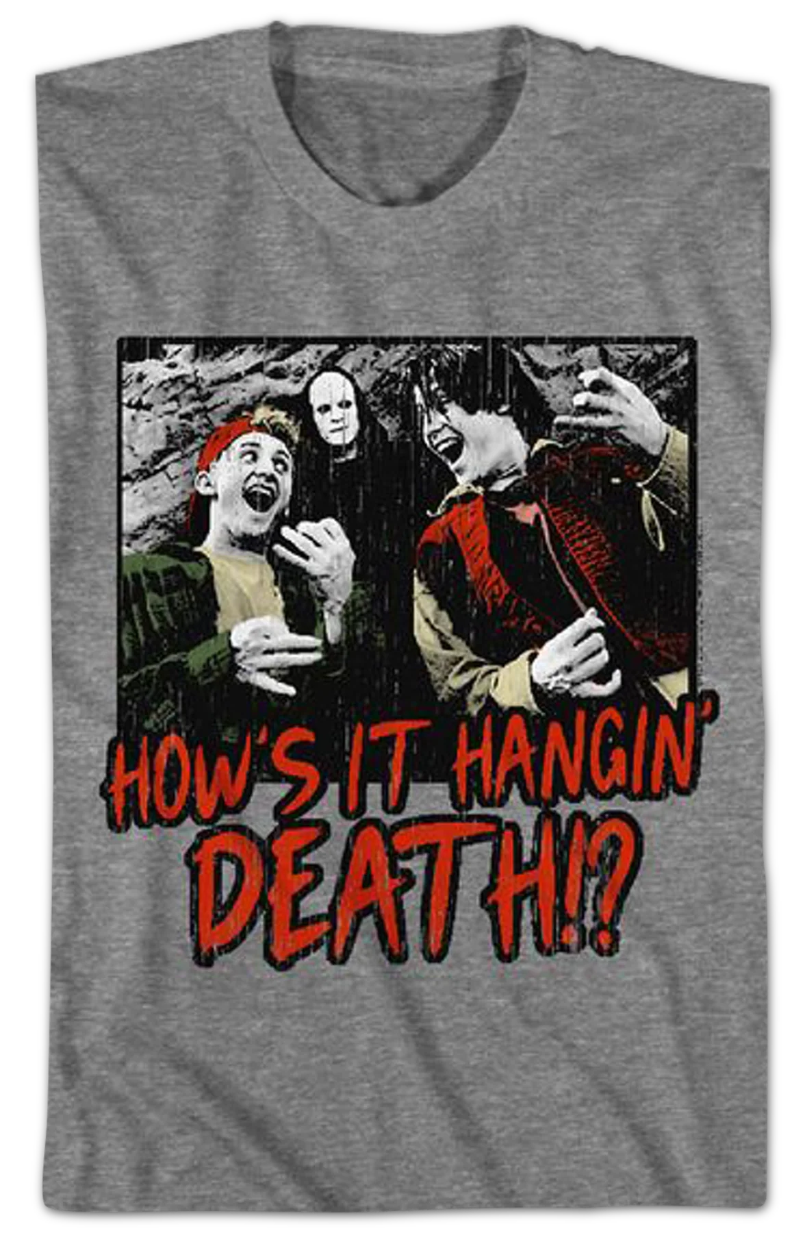 How's It Hangin' Death Bill And Ted T-Shirt - Image 2