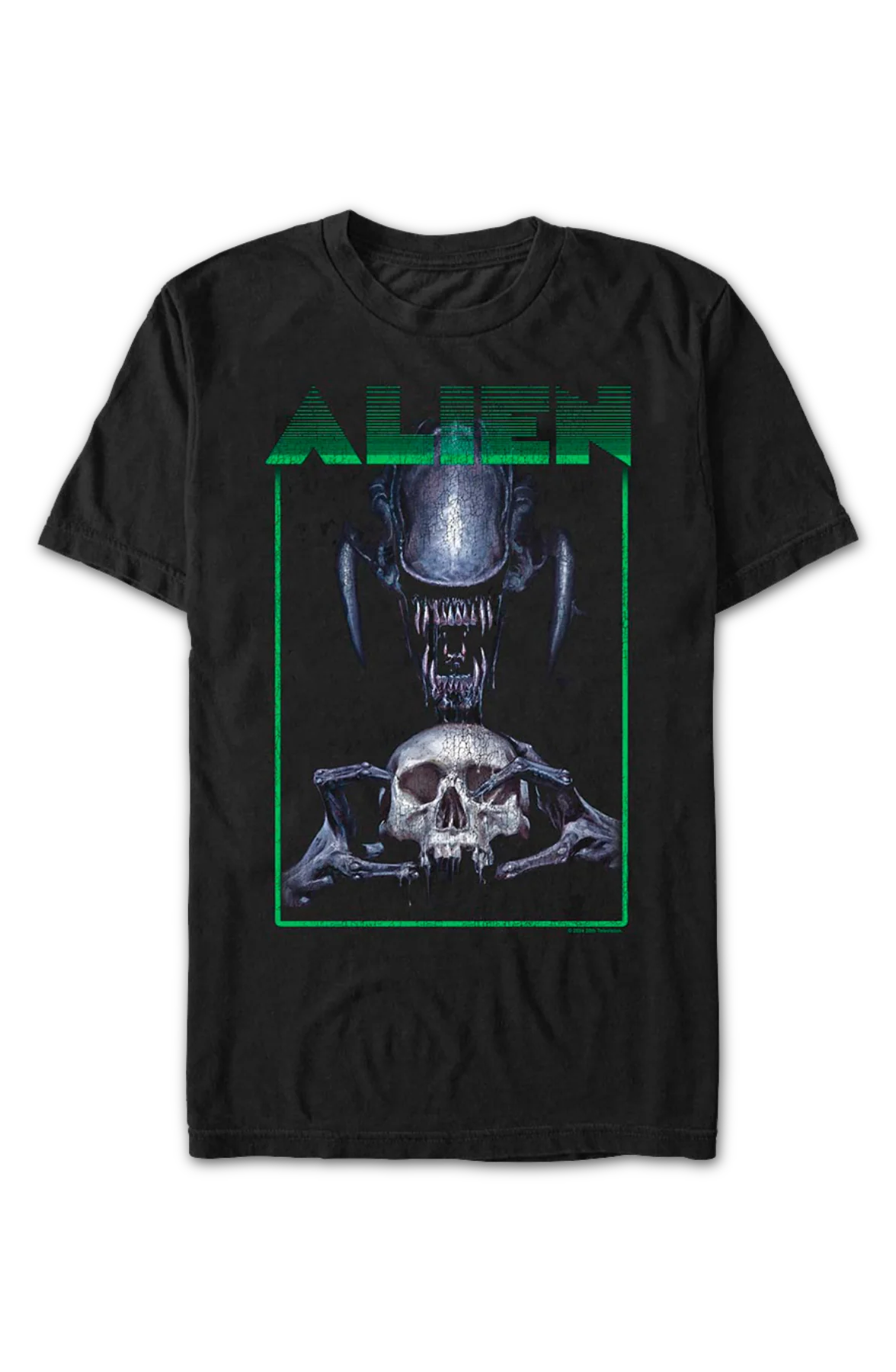 Human Skull Alien T-Shirt - Image 2