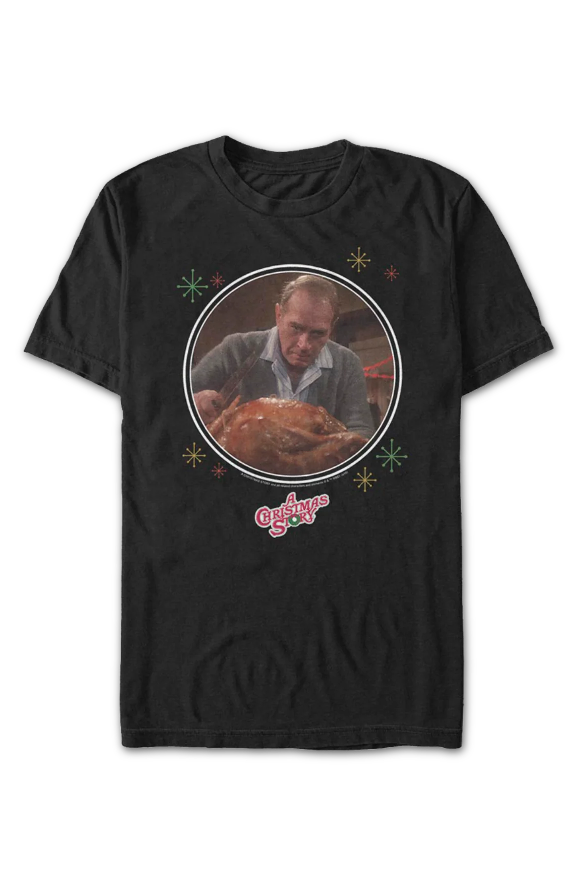 Hungry Old Man Christmas Story T-Shirt - Image 2