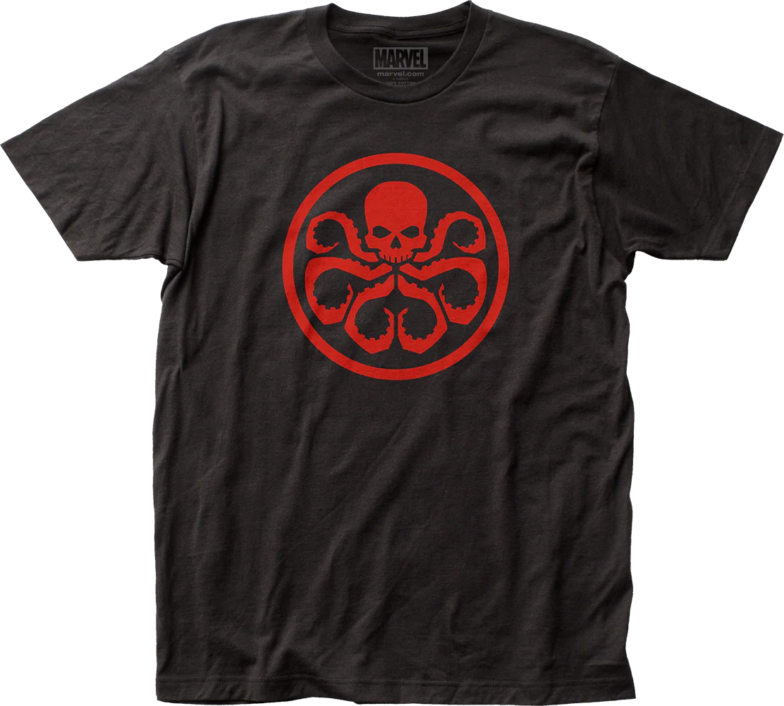 Hydra Logo Marvel Comics T-Shirt