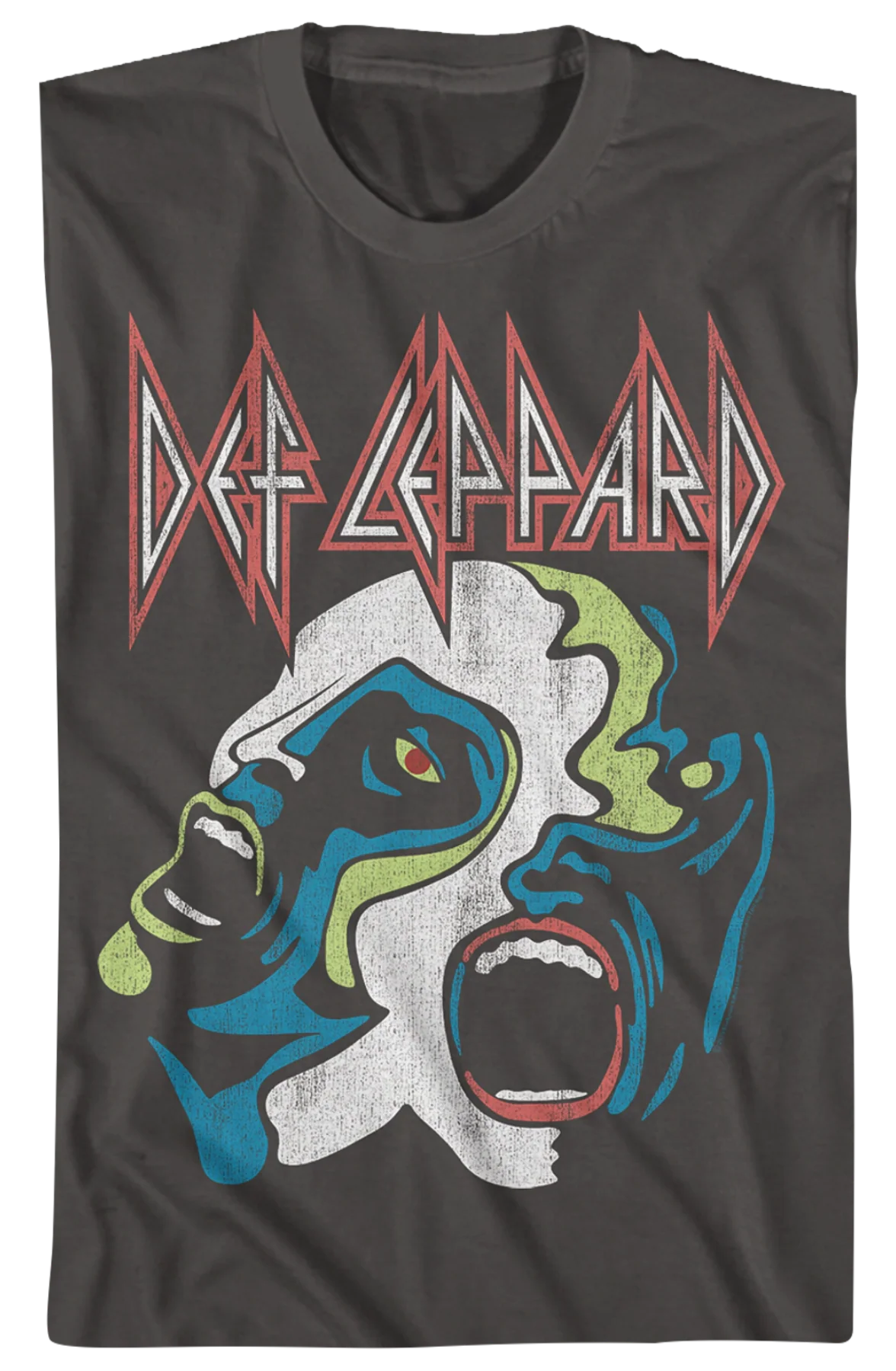 Hysteria Faces Def Leppard T-Shirt - Image 2