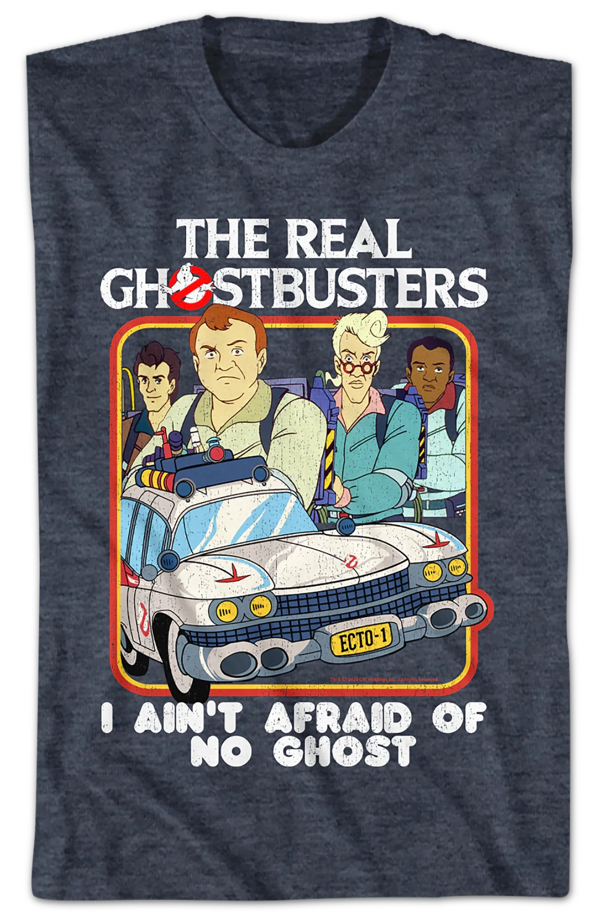 I Ain't Afraid Of No Ghost Real Ghostbusters T-Shirt - Image 2