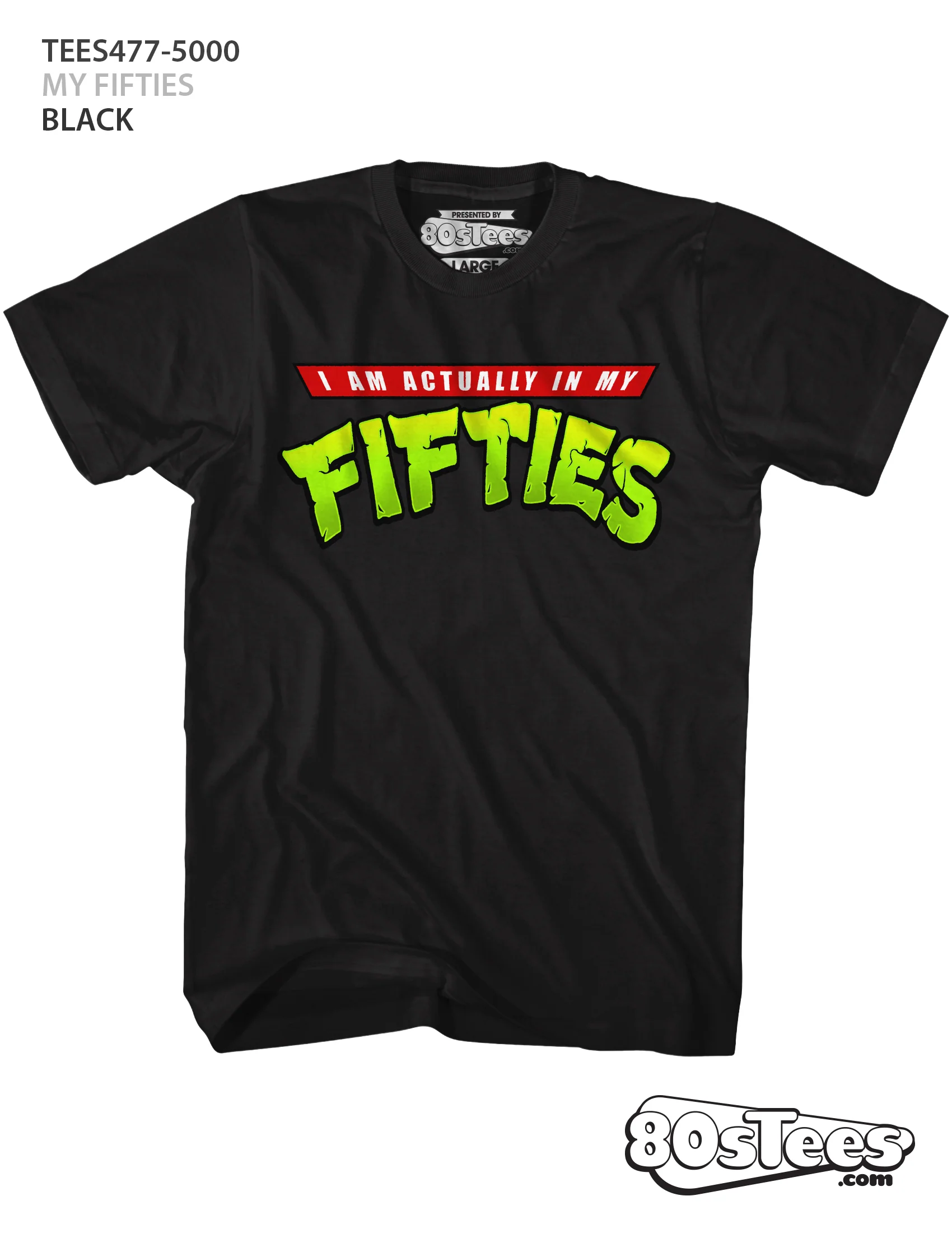 I Am Actually In My Fifties T-Shirt - Image 4