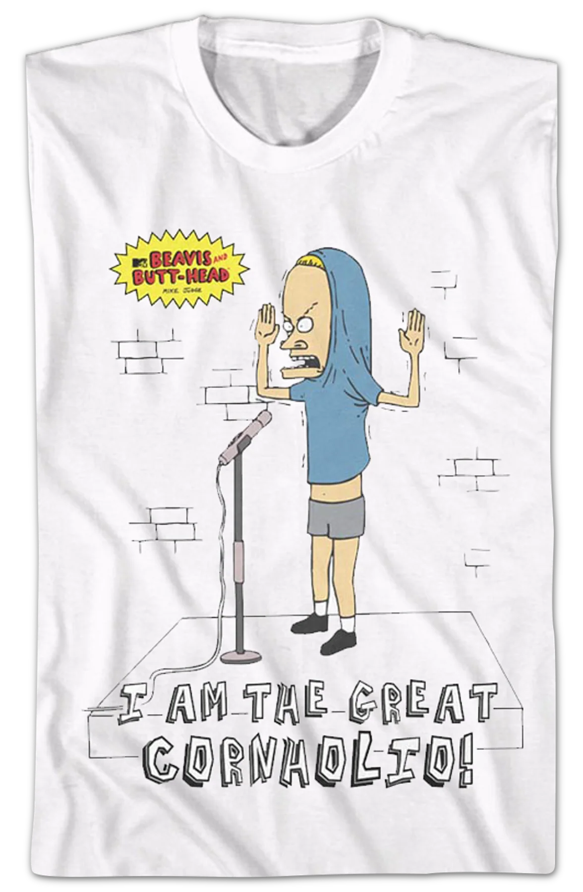 I Am The Great Cornholio Beavis And Butt-Head T-Shirt - Image 2