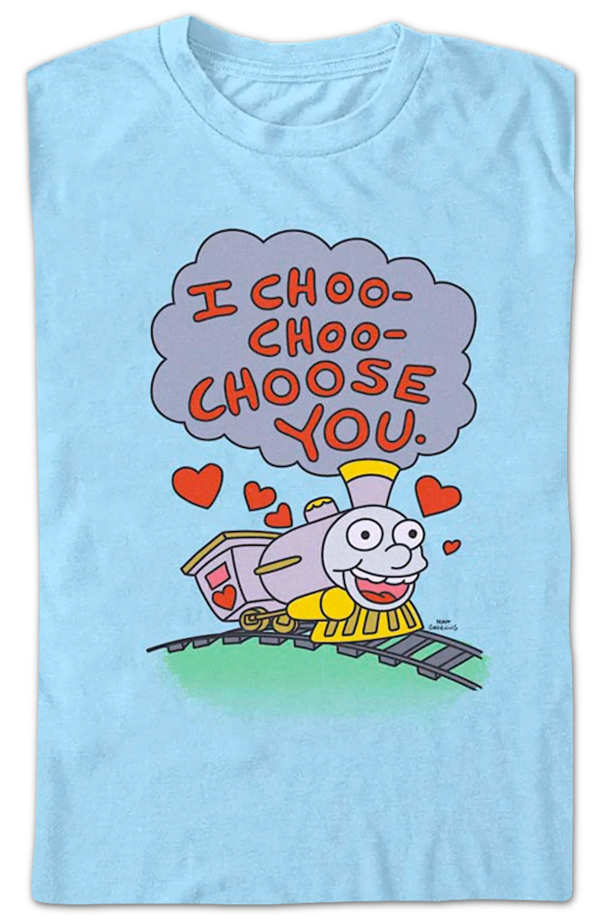 I Choo-Choo-Choose You Simpsons T-Shirt - Image 2