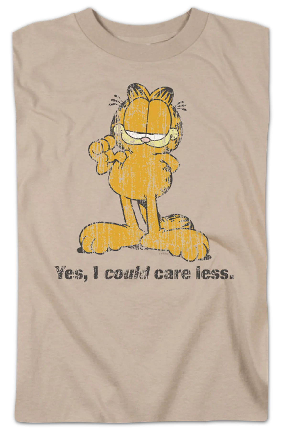 I Could Care Less Garfield T-Shirt - Image 2