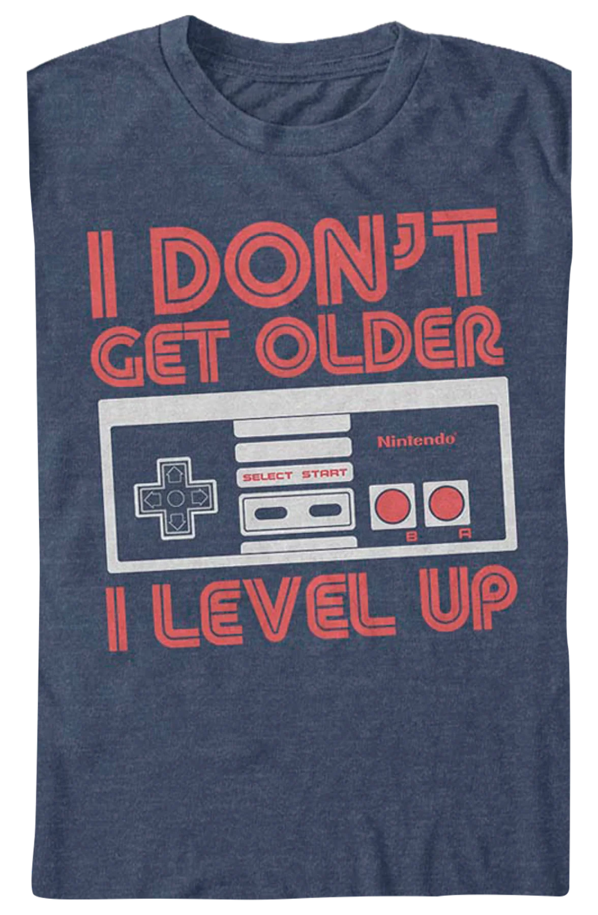 I Don't Get Older I Level Up Nintendo T-Shirt - Image 2