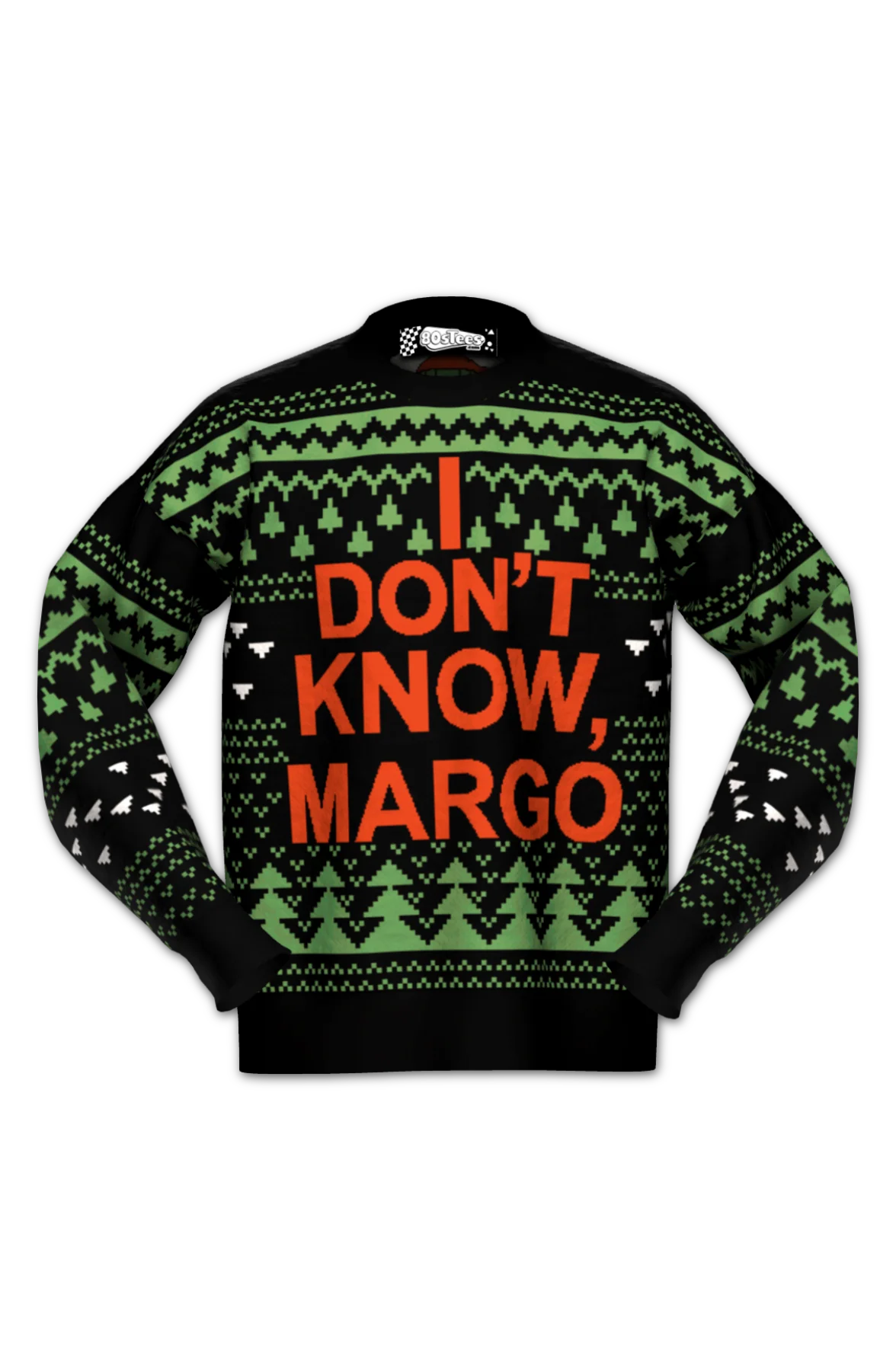I Don't Know Margo Christmas Vacation Knitted Sweater - Image 2