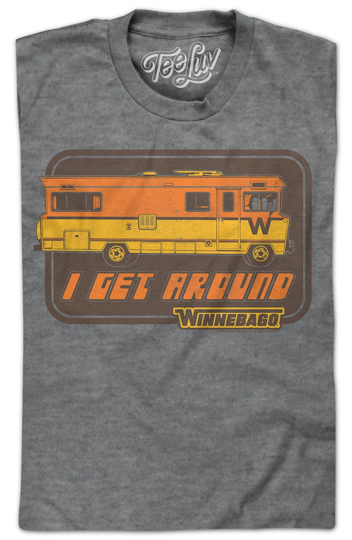I Get Around Winnebago T-Shirt - Image 2