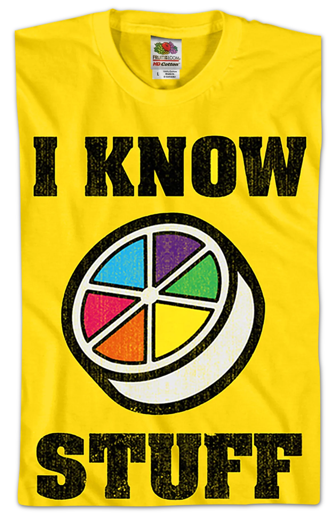 I Know Stuff Trivial Pursuit T-Shirt - Image 2