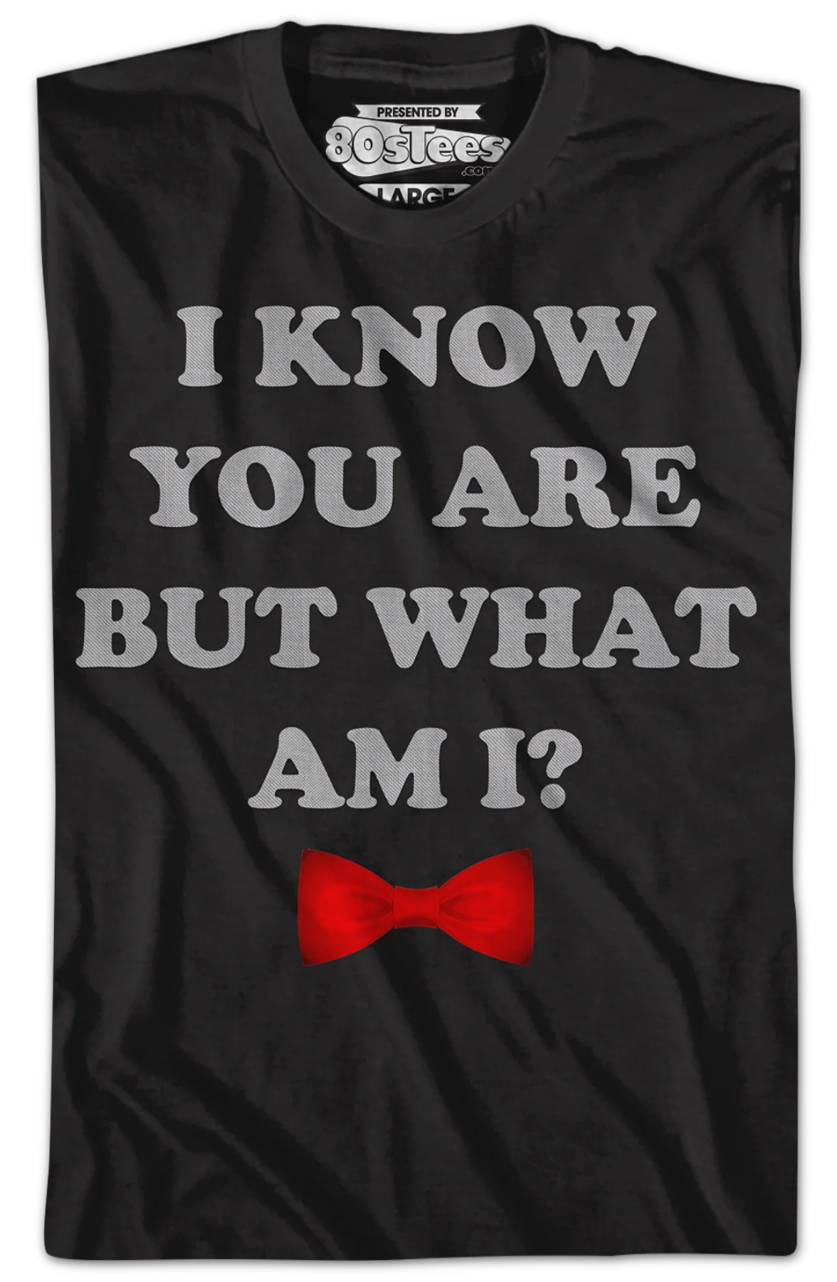 I Know You Are But What Am I Pee-Wee Herman T-Shirt - Image 2
