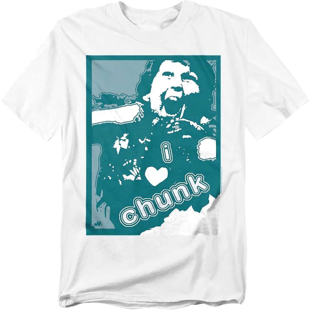 I Love Chunk Goonies T-Shirt