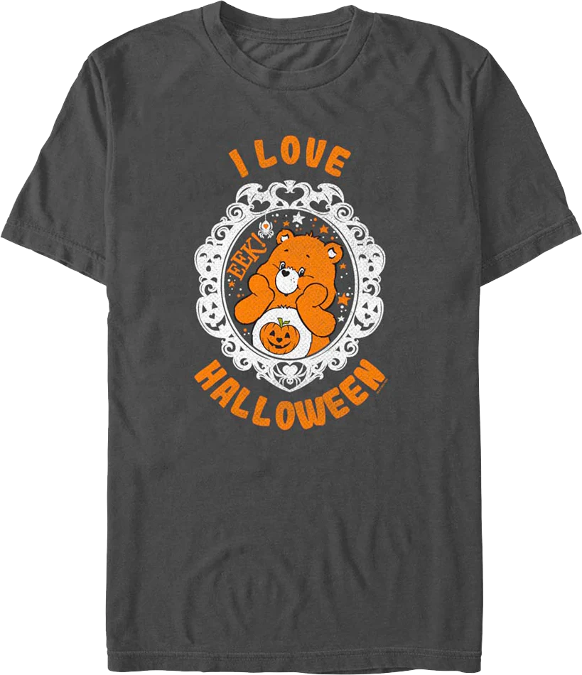 I Love Halloween Care Bears T-Shirt