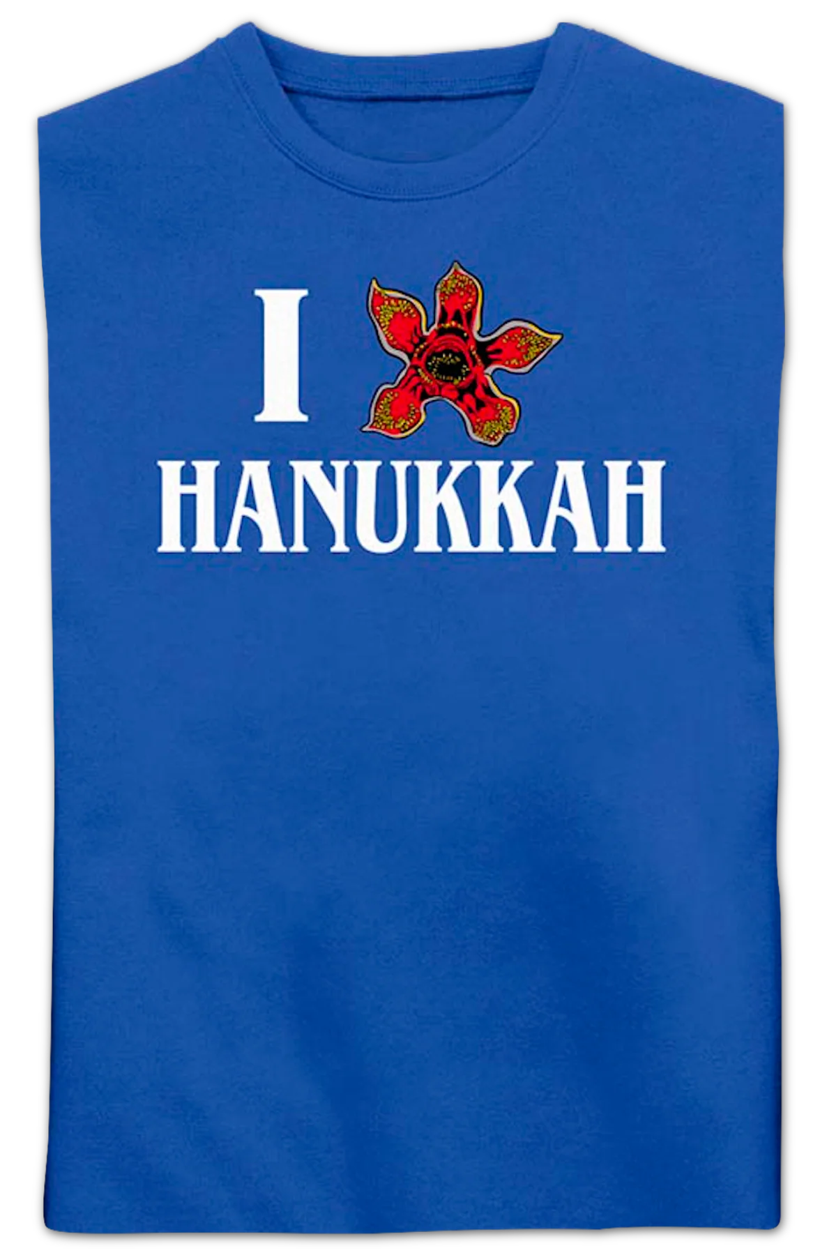 I Love Hanukkah Stranger Things Sweatshirt - Image 2