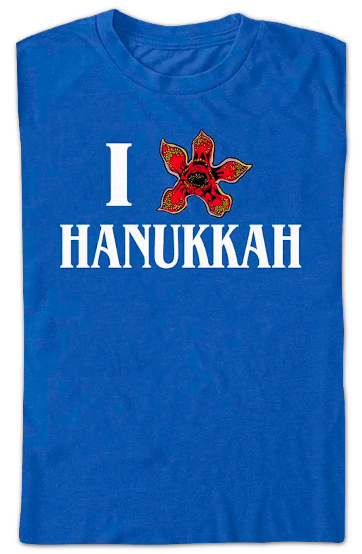 I Love Hanukkah Stranger Things T-Shirt - Image 2