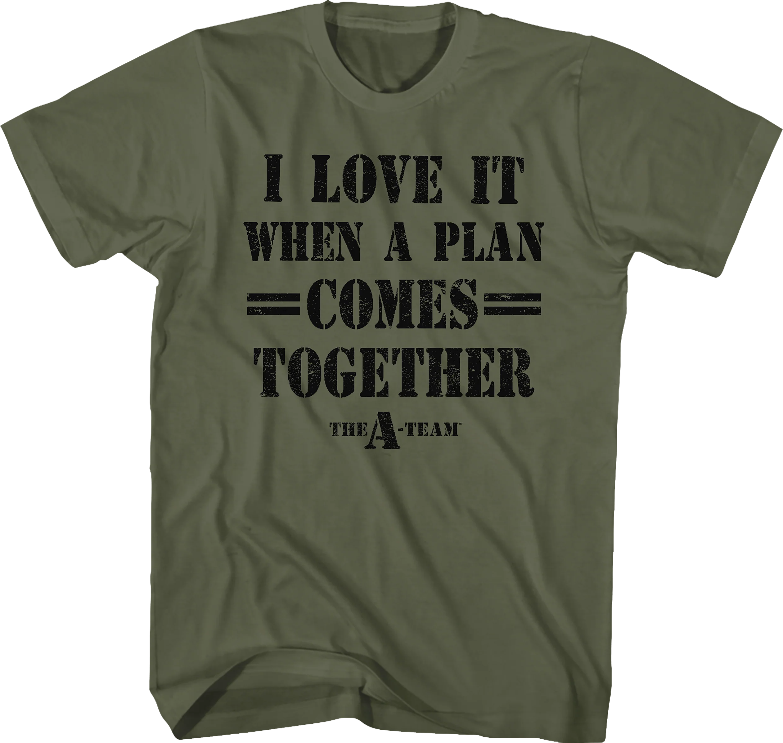 I Love It When A Plan Comes Together A-Team Shirt