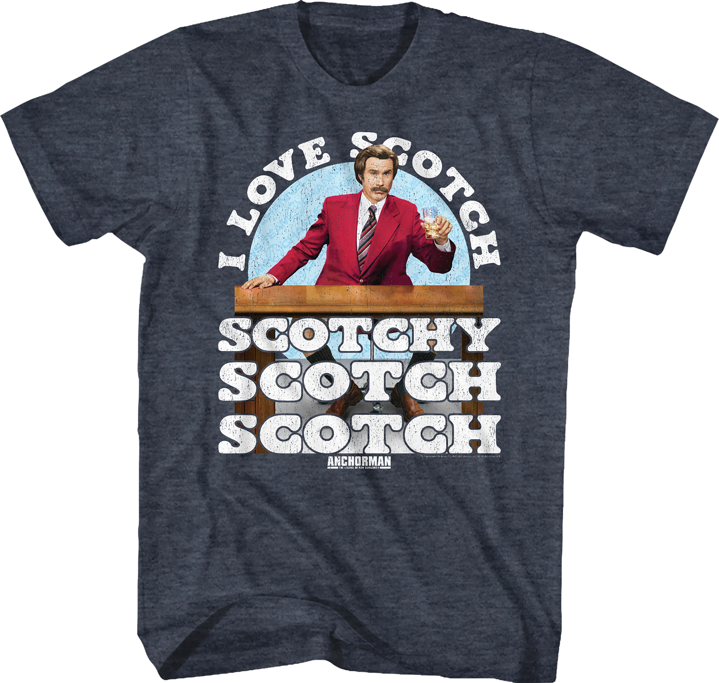 I Love Scotch Anchorman T-Shirt
