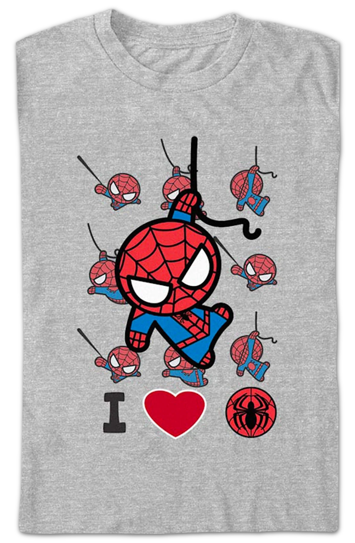 I Love Spider-Man Marvel Comics T-Shirt - Image 2