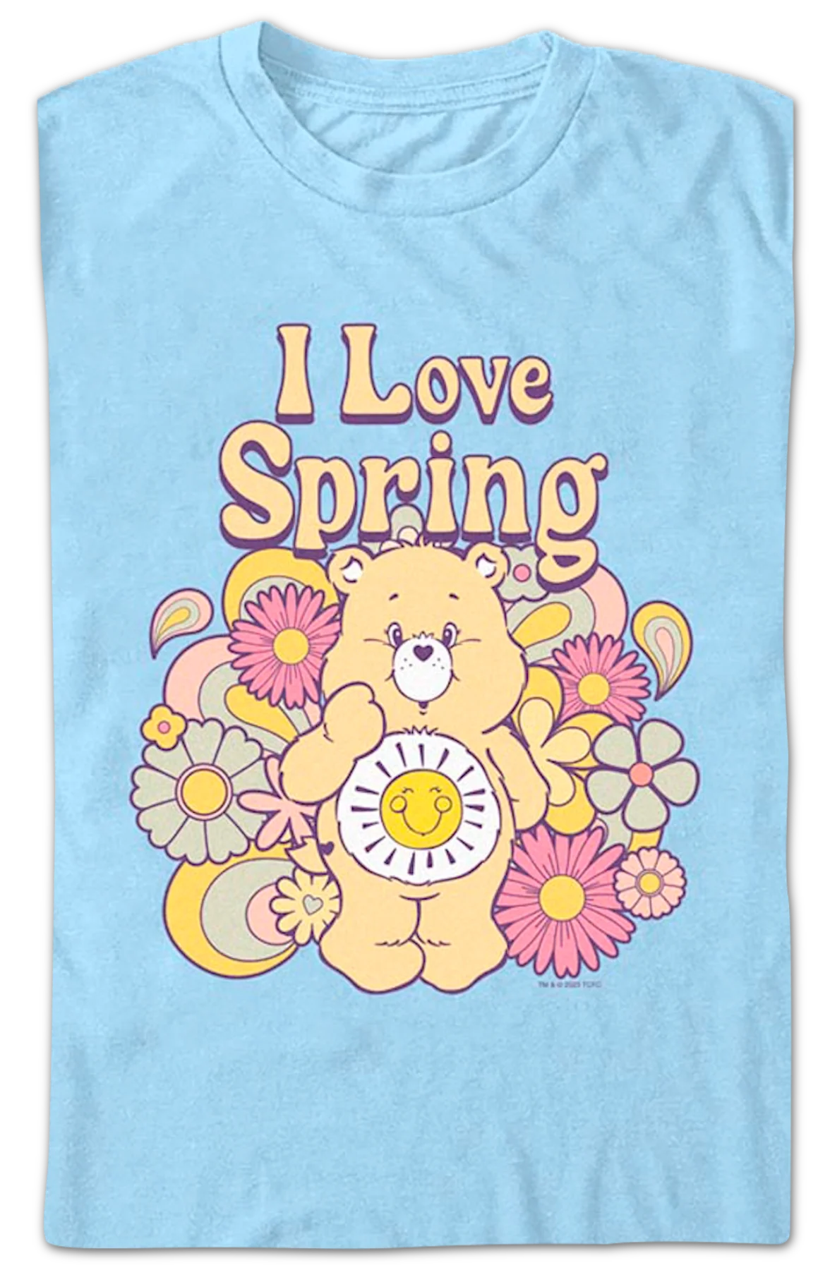 I Love Spring Care Bears T-Shirt - Image 2