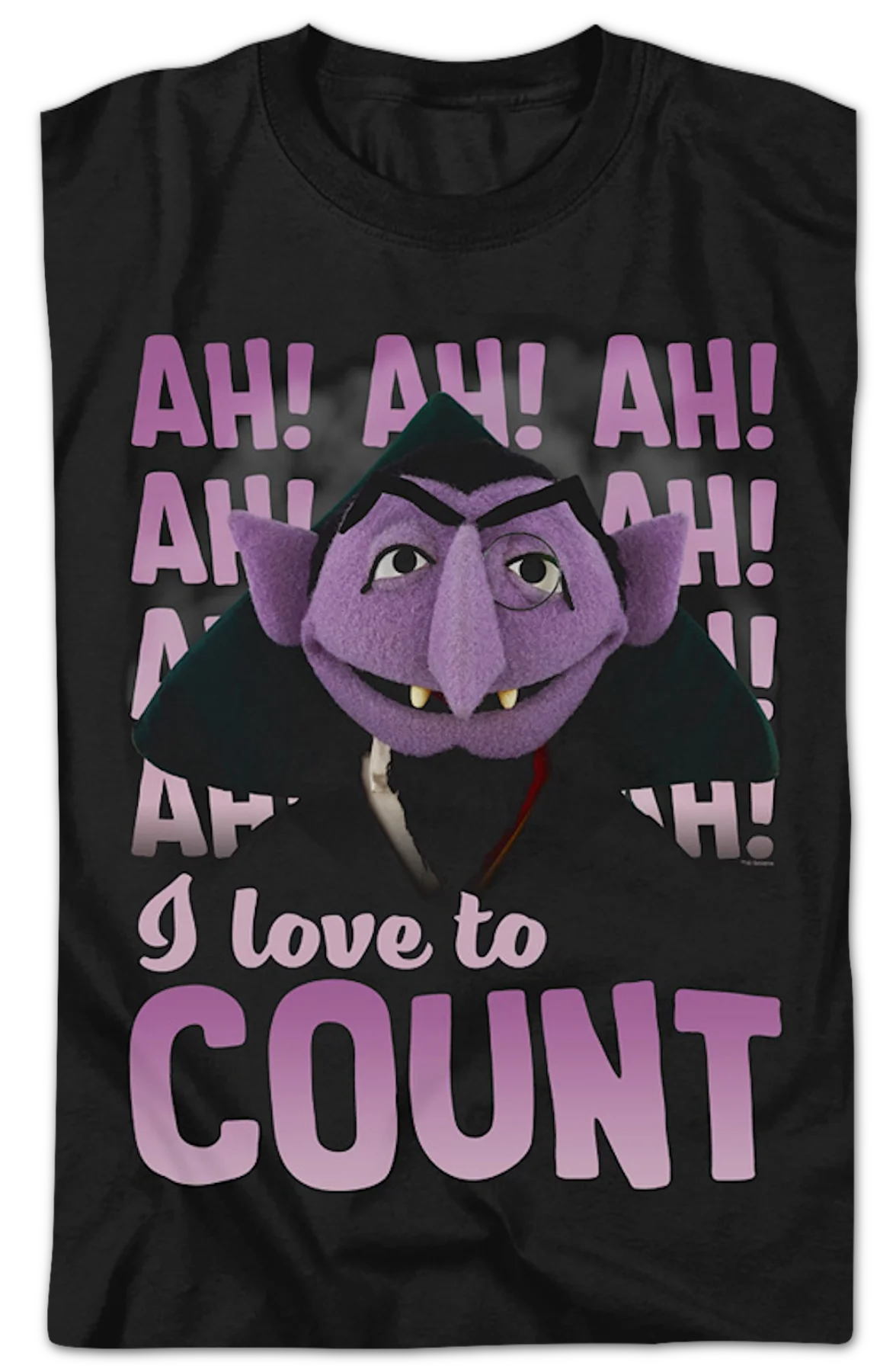 I Love To Count Sesame Street T-Shirt - Image 2