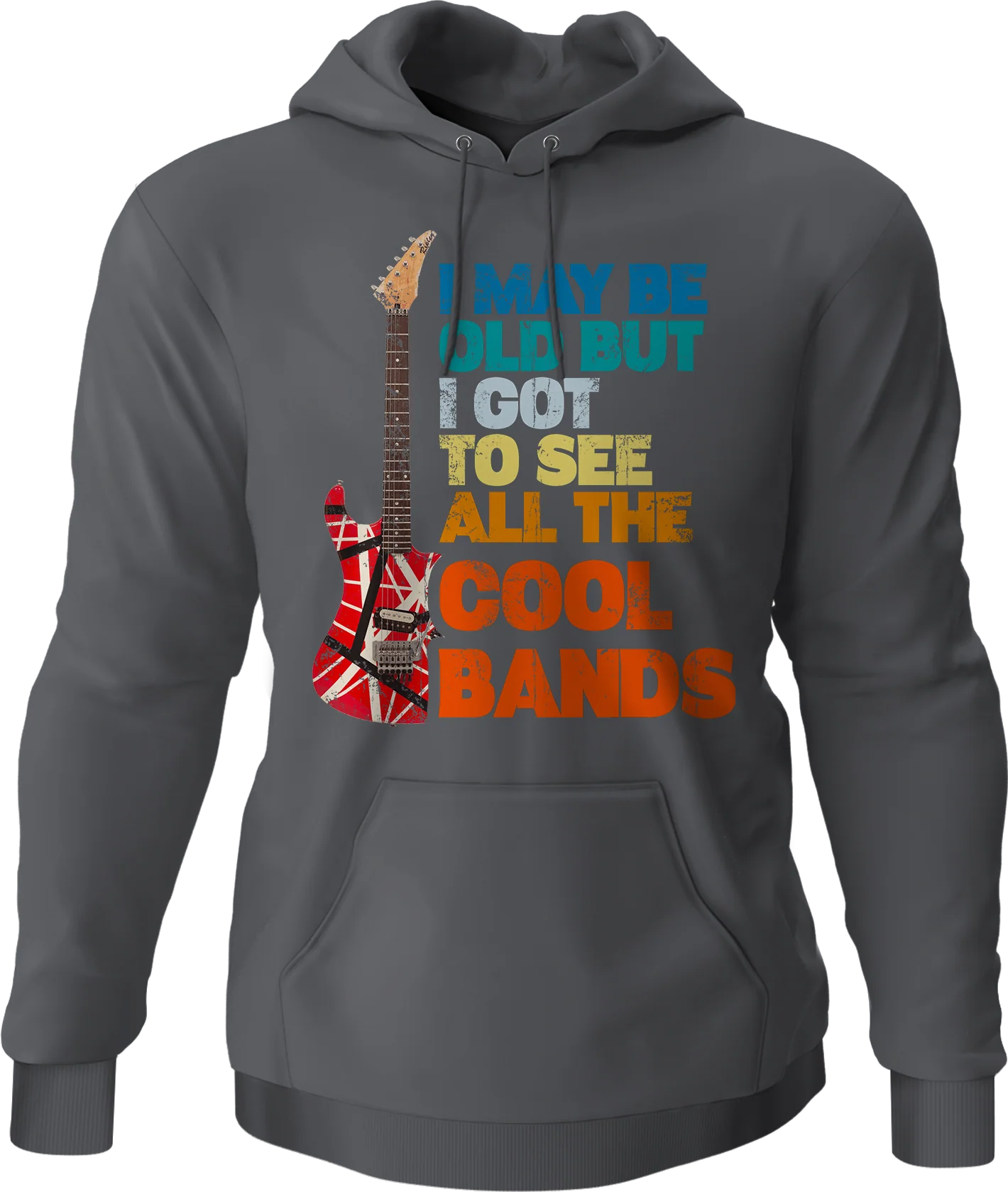 I May Be Old But I Got To See All The Cool Bands Hoodie - Image 9