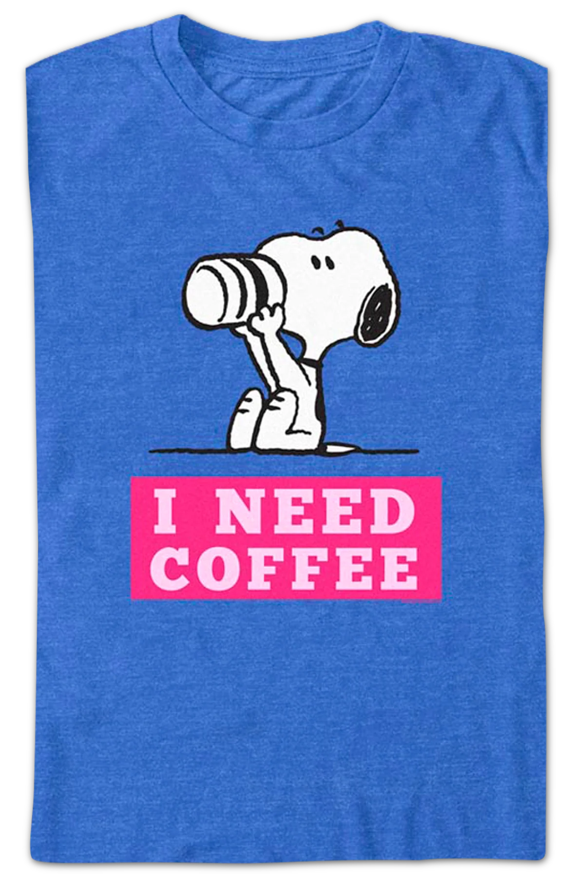 I Need Coffee Peanuts T-Shirt - Image 2