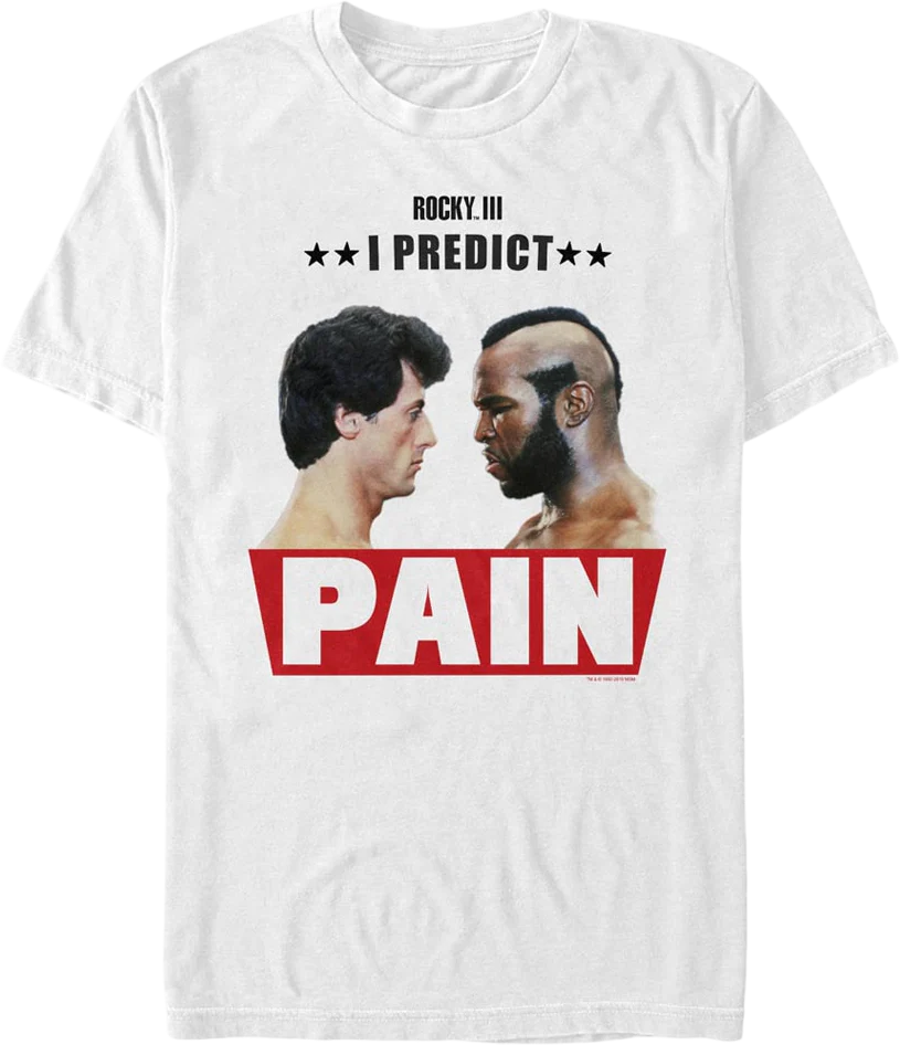 I Predict Pain Rocky III T-Shirt