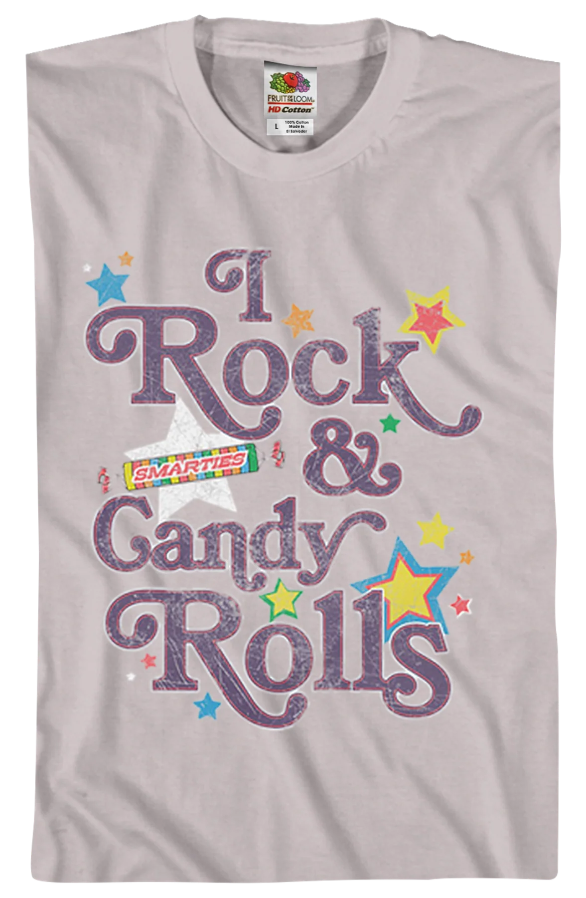 I Rock and Candy Rolls Smarties T-Shirt - Image 2