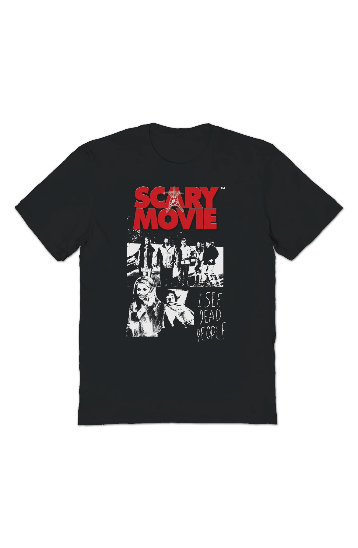 I See Dead People Scary Movie T-Shirt - Image 2