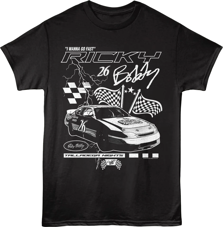 I Wanna Go Fast Talladega Nights T-Shirt