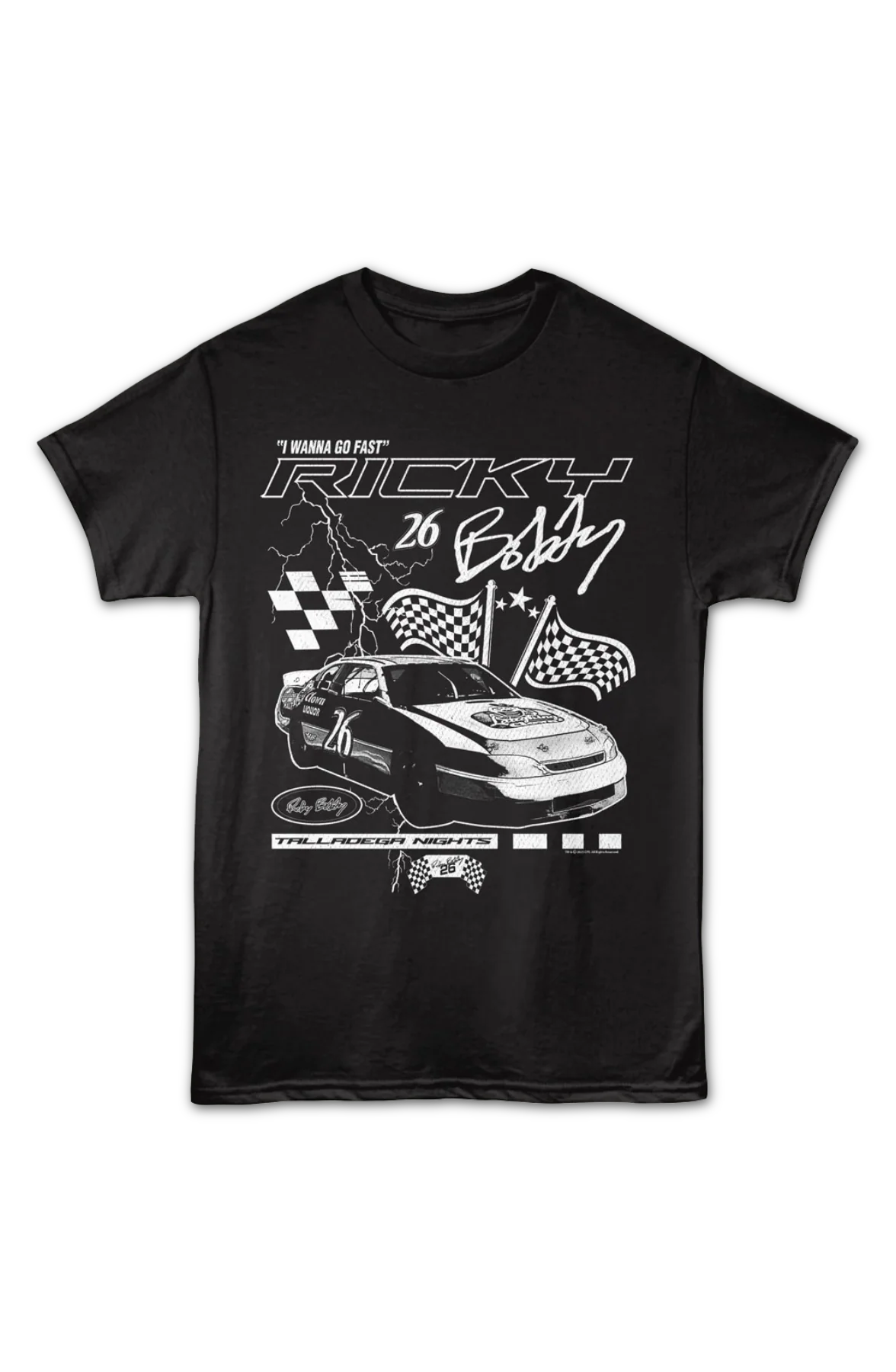 I Wanna Go Fast Talladega Nights T-Shirt - Image 2