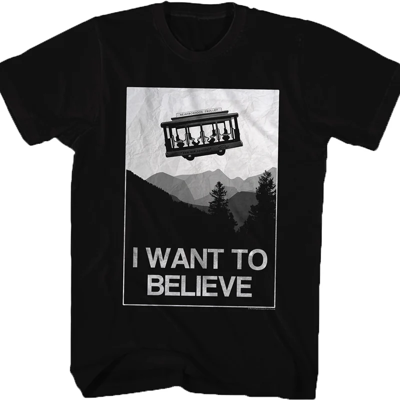 I Want To Believe Mr. Rogers T-Shirt