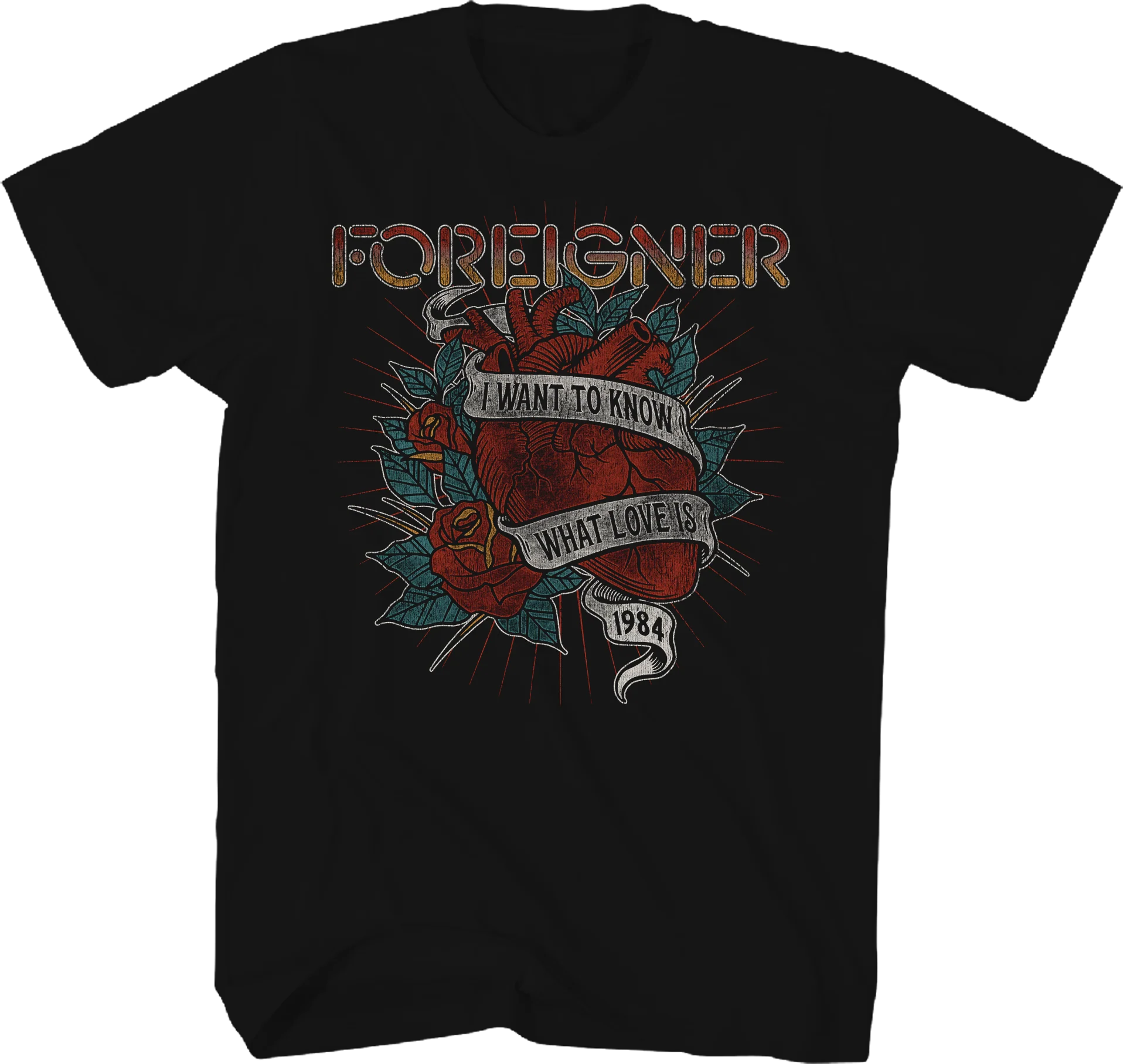 I Want To Know What Love Is Foreigner T-Shirt