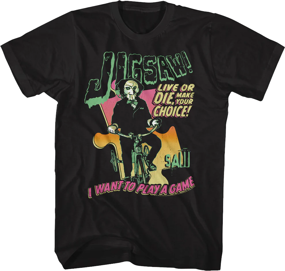 I Want To Play A Game Saw T-Shirt